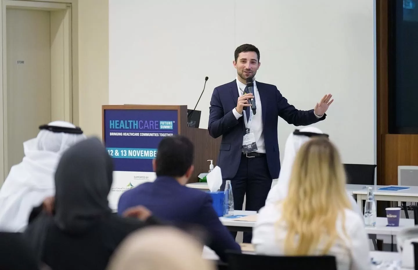 Vickino in Dubai UAE for Health Future Summit