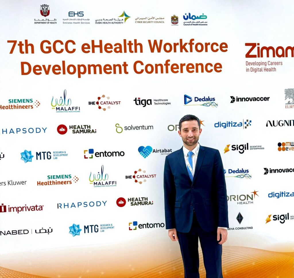 Vickino at ZIMAM ehealth conference in Dubai 2024